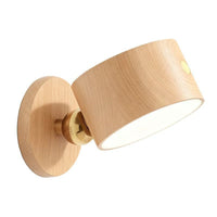 Toadstool Wall Light Wooden Sconce Directional for Readers