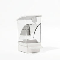 Automatic Bird Feeder and Parrot Feeder Water Dispenser Hanging, Parrot Food Container Automatic Feeder for Small Birds, Anti-Spill Pet Supplies