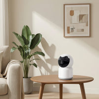 Smart IP Security Camera Two-Way Audio PTZ Security Camera 1080p Indoor for Parents, Pet Owners, Baby Monitoring