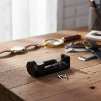 Timepiece Strap Link Remover DIY Watch Strap Adjustment Tool Aluminum Alloy Body for DIY Enthusiasts