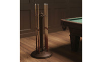 6-Hole Cue Rack Organized Display Metal Billiard Cue Stand Easy to Reach