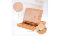 Tabletop Easel with Drawer Beechwood Table Easel with Drawer Portable Sketch Box for Students, Classroom