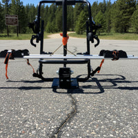 Universal Trunk Bike Rack Solid Rear Bike Rack Long-Lasting Cargo Carrier Sturdy for Car Travel