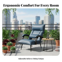Adjustable Floor Lounger Spineing Adjustable Spinerest Seat Water Space-Saving Design for Teens, Bedroom, Balcony
