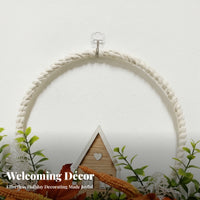 Authentic Fall Wreath with Tassel