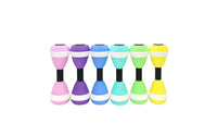 EVA Foam Water Dumbbells Environmentally Friendly Pool Dumbbells Ergonomic Water Exercise Floats Easy-to-Grip for Beginners