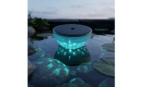 Lotus Pool Light Hollow Cutout Floating Pond Lamp Waterproof for Courtyard