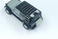 1:64 车顶平台车顶行李架 货架 越野车牧马人LC76坦克 通用版仿真