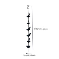 Avian Bowl Chain Long-Lasting Avian Rain Chain Handmade Look for Patio
