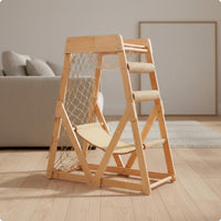 Wooden Cat Perch enduranceResistant Sisal Feline Furniture No Shedding