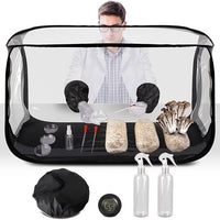 Large Still Air Box Mushroom Growing Tent - 52x52x82cm