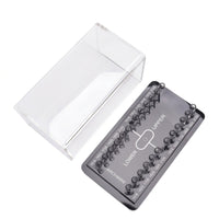 Archwire Storage Box Clear Orthodontic Arch Wire Box Acrylic for Treatment Rooms
