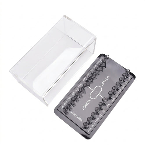 Archwire Storage Box Clear Orthodontic Arch Wire Box Acrylic for Treatment Rooms
