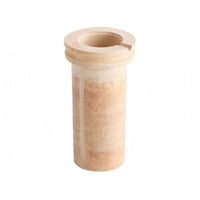 Ceramic Crucible Flanged Boarder Metal Melting Crucible Melt Pot for Foundry