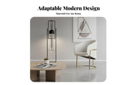 Upholstered Side Chair Italian Influenced Design Dining Seating Luxury Feel Modern Minimalist Design for Households, Hotel