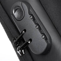 Adjustable Strap USB Charging Crossbody Bag Top Handle Anti-Theft Chest Bag