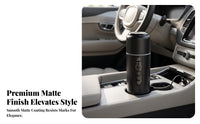 Vehicle Electric Heating Cup | 304 stainless steel Stainless Steel Construction, Temperature Control, Car Heating Cup, for Road Trips