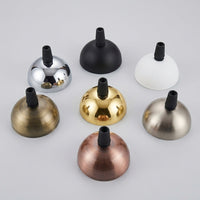 Iron Spray Paint Ceiling Rose for Home Office, Die Casting Pendant Light Canopy for Dining Room Lights Ceiling, Dome Plate, Hallway Light Base