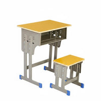 Adjustable Student Desk and Chair Stable School Desk Chair Combo children's Furniture for Students, Teenagers, Training Center, Home, Bedroom