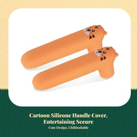 Silicone Door Handle Cover, Collision Protector, bump Absorbing, Universal Fit, Suitable for Bathroom, Bedroom, Kitchen