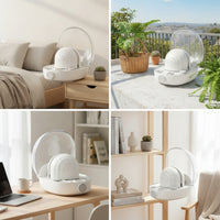 Hat Dryer Countertop Hairpiece Dryer Hat Shaper Deodorizing Appliance Low-Noise for Dressing Room, Vanity Table