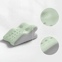 Prone Pillow Breathable Wedge Pillow with Contoured Surface Compact Support Cushion for Readers