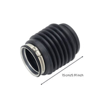 Bellows Hose with Clamps Compatible Exhaust Hose Bellows Flexible for Mechanics