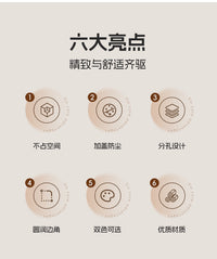 插线板收纳盒充电器电线收纳神器电源线遮丑理线器多孔简约整理架