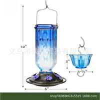 Kingsyard Comedero Garden Hanging Plastic Bird Feeder