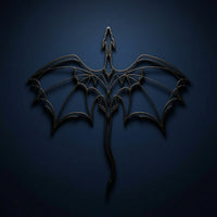 Metal Dragon Wall Art Gothic Dragon Wall Decoration Long-Lasting for Study