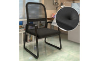 Cantilever Chair Ventilated Sled Base Chair Breathable Furniture for Guests, Students, Conference Room, Home Office