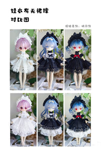 Three-Color Dream 1/12 Doll Clothes for OB11, Moon Body, Tangbai, UF, Exotic Beast, Escape, Asi 2, etc.