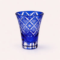 Kiriko-style Crystal Glass Shot Glass