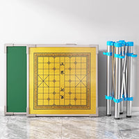 家用多功能简易宿舍桌两用型金属棋牌桌手动麻雀台桌子折叠麻将桌