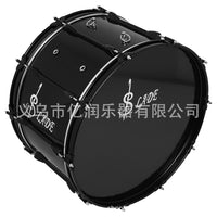 批发22寸大军鼓行进队大鼓大军鼓带背架鼓号队乐团大鼓专业行进鼓