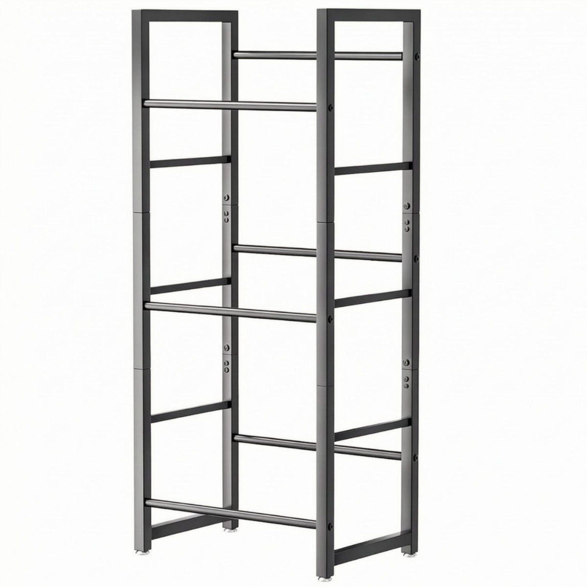 Three-Tier Beverage Rack Space Saving Metal Beverage Rack Multi Functional