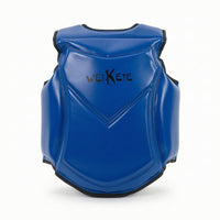 Contoured Combat Arts Chest Protector Comfortable Sparring Chest Guard Shock-Absorbing Body Protector with Adjustable Straps Long-Lasting for Taekwondo