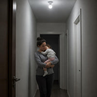 LED Motion Sensor Light Bulb for Hallway Stairs Bathroom Energy Saving