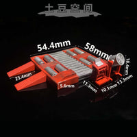 土豆模型1/64比例马力机模型道具摆件汽车场景搭配