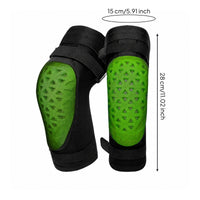 Ski Knee Protectors Padded Knee Sleeves with Impact Pads Guard for Skiing