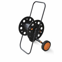 Hose Reel Cart with Crank Stable Hose Reel Cart with Handle Smooth for Yard