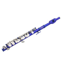 SLADE LDP608 Piccolo, 16 Holes, E Key, White Copper Body, Adult Beginner Professional