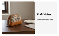Mini Wallet Compact Mini Zipper Pouch Retro Design Change Pouch for Students, Adults, Daily Use, Shopping, Commuting