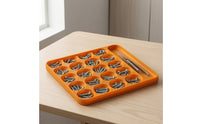 Silicone Organizer Tray Flexible Silicone Parts Tray Parts Organizer with Compartments Easy-to-Clean Low-Height for Technicians