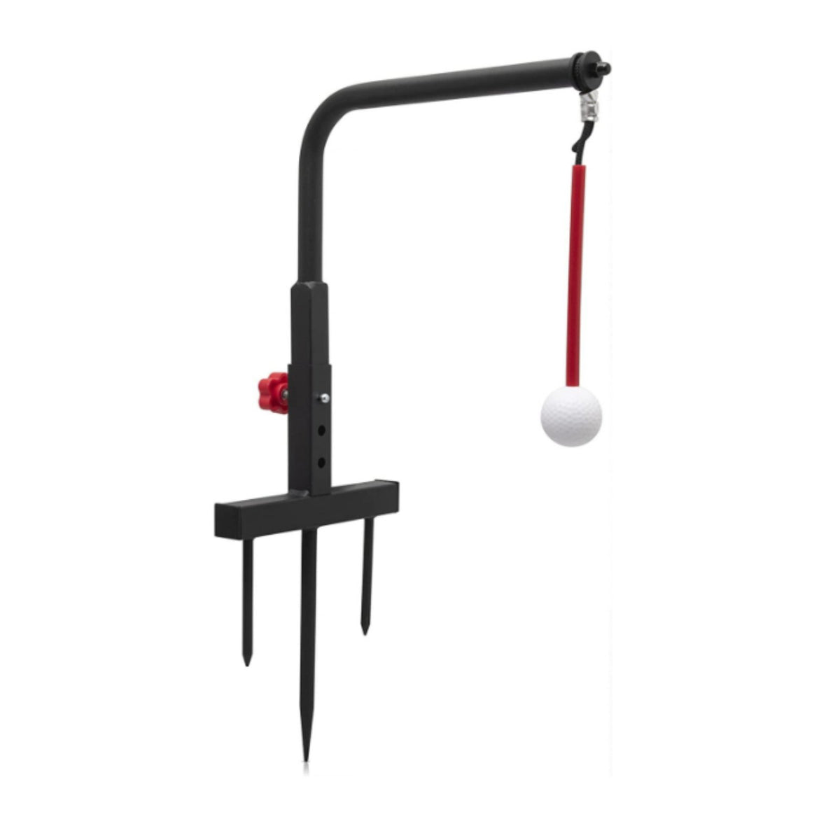 Indoor/Outdoor Use Golf Swing Practice Aid Adjustable Height Swing Groover Practice Tool Portable Design for Beginners, Backyard