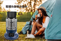 户外燃气取暖炉帐篷室内无烟家用液化气取暖器大功率大棚烤火炉子