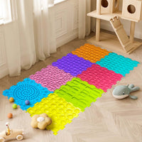 Children Tactile Training Foot Massage Mat Acupressure Board Sensory Integration Training Equipment Soft Silicone Pad