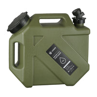 10L PE Outdoor Water Bucket with Faucet for Camping and Car