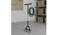 Metal Tines Manual Lawn Aerator T-Shaped Handle Coiled Lawn Aerator