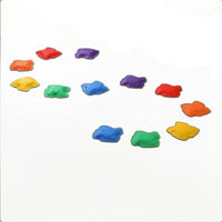 12 Pieces Sensory Stepping Stones Colorful Kids Stepping Stones Stackable
